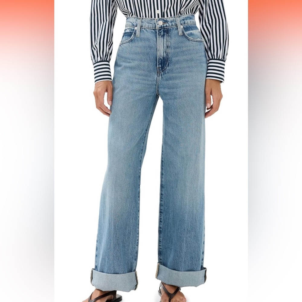 Frame Denim Le Jane Wide Leg High Rise